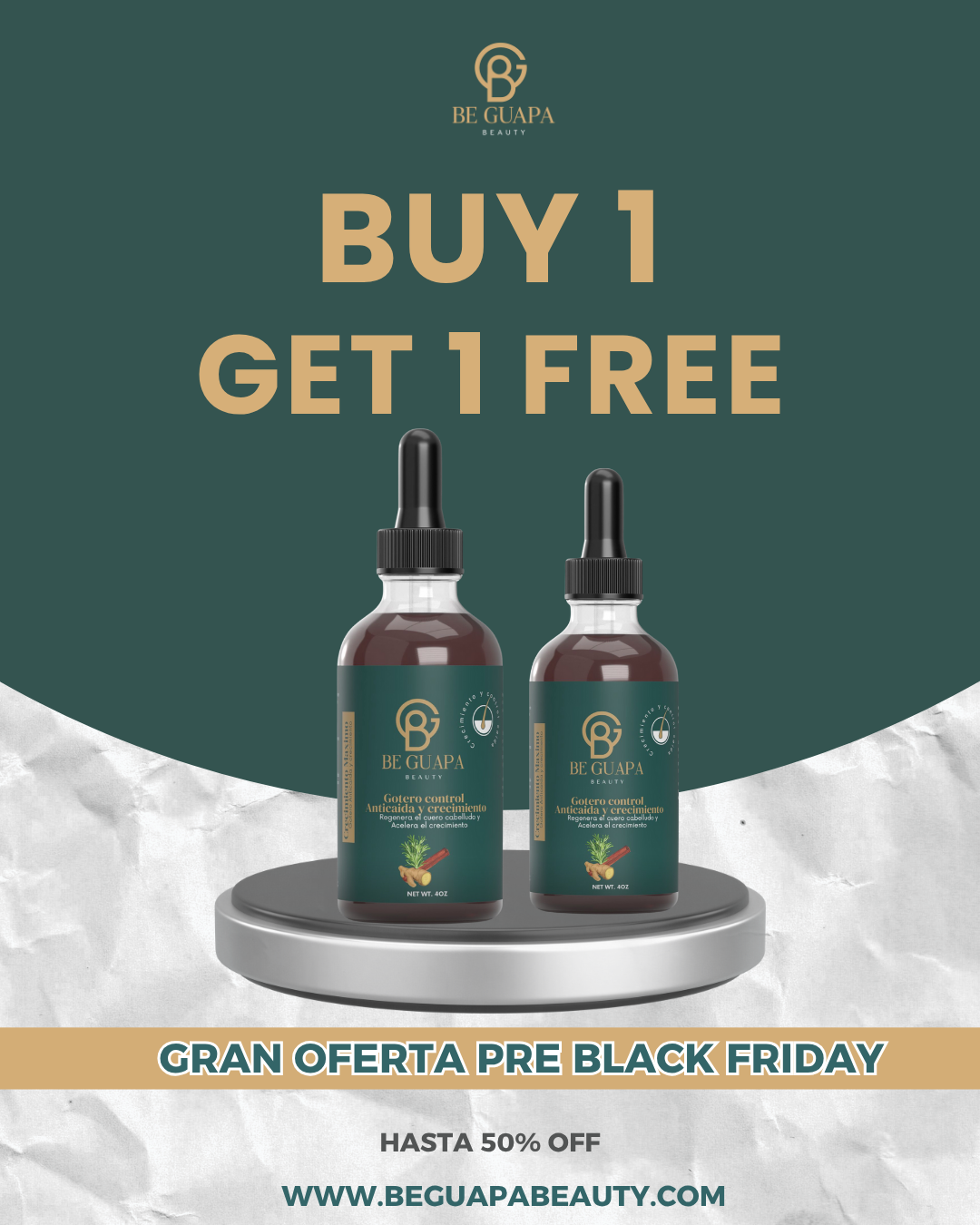 Gotero Anticaida y Crecimiento